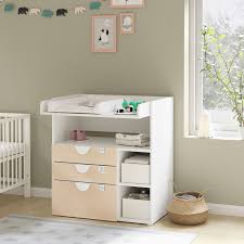 Erhältlich sind unterschiedliche modelle wie das paidi babybett. Smastad Wickeltisch Weiss Birke 3 Schubladen Ikea Deutschland