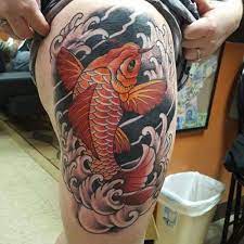 125 Koi Fish Tattoos With Meaning Ranked By Popularity Wild Tattoo Art Koi Fish Tattoo Japanese Koi Fish Tattoo Koy Fish Tattoo