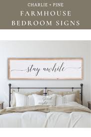Maybe you would like to learn more about one of these? Farmhouse Bedroom Signs That Are The Perfect Addition To Any Home Decor Click To Shop More Bedroom S Wall Decor Bedroom Bedroom Signs Living Room Decor Rustic