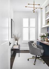 Office Designs For Small Spaces Vanessa Francis Design Beautiful Modern Bright Office Pretty Home Office Design Modern Home Office Home Office Decor
