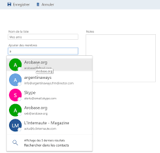Cr?er un groupe de contact outlook. Creer Des Groupes De Contacts Dans Outlook Com Hotmail