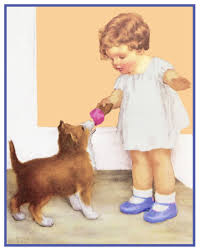 Embroidery & cross stitch supplies. Bessie Pease Gutmann S Young Girl Puppy The Reward Counted Cross Stitch Pattern 769572910666 Ebay