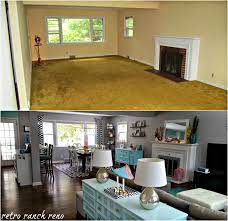 Our Rancher Before After The Living Room Living Room Remodel Room Remodeling Living Room Renovation