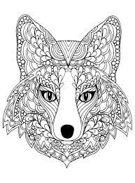 Mandala à imprimer à motif fleur stylisée. Coloriage A Imprimer Mandala Difficile Chien Joli Coloriage D Une TÂªte De Renard Fox Coloring Page Animal Coloring Pages Mandala Coloring Pages