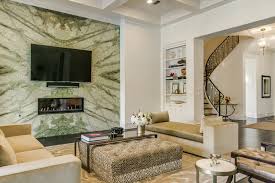 In its palest forms, it's super versatile, allowing you to decorate in. Verde Aurora Marble Accent Wall Modern Living Room Dallas By Aria Stone Gallery Houzz
