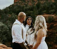 For women traditional wedding attire included a white dress and white moccasins made from deer or elk skins and would be designed/created by the bride herself. Native American Traditions You Should Know About