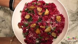 Red Wine Beetroot Risotto Youtube
