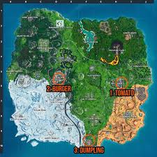 Check spelling or type a new query. Fortnite Holographic Tomato Head Durrr Burger Head Und Riesige Dumpling Head Standorte Season 9 Week 4 Challenge Die Spiele Filme Tv Die Sie Lieben