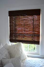 Woven wood lg shade kitchen. Diy Privacy Liner For Bamboo Roman Shades Exquisitely Unremarkable