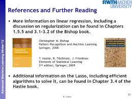 Bishop Pattern Recognition And Machine Learning 2006 Perceptual And Sensory Augmented Computing Advanced Machine Learning Winter 12 Advanced Machine Learning Lecture 3 Linear Regression Ii Bastian Ppt Download