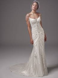 Dominique By Sottero And Midgley Wedding Dresses Column Wedding Dress Wedding Dresses Simple Wedding Dresses Beaded