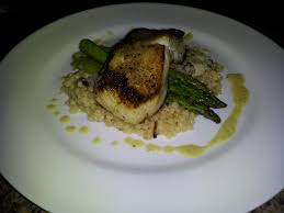 Maybe you would like to learn more about one of these? Sea Bass Couscous And Asparagus Food Plating Food Sea Bass
