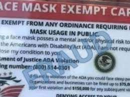 A slew of viral videos show people claiming medical exemptions to avoid wearing masks on airplanes and in grocery stories. Who Is Exempt From Wearing A Face Mask During The Covid 19 Pandemic Abc News
