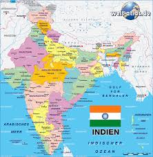 Hier finden sie viele informationen wie sie rajasthan ist einer der bekanntesten staaten von indien und eines der beliebtesten reiseziele. Karte Von Indien Politisch Land Staat Welt Atlas De