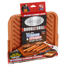 Check spelling or type a new query. Gotham Steel Indoor Reversible Grill And Griddle Pan Fits Gas Electric Glass Stovetops Ultra Nonstick Ceramic Coating Dishwasher Safe Walmart Com Walmart Com