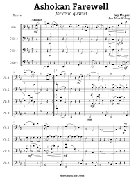 Free printable beginner and easy violin sheet music with piano accompaniment including classical music, celtic (irish) music, christmas sheet music, christian hymns and more. Ashokan Farewell Sheet Music Jay Unger Civil War Pdf