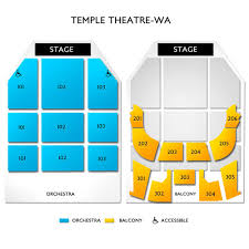 Temple Theatre Tacoma 2019 Seating Chart