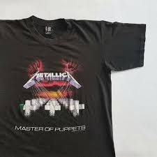 Скачать песни из альбома master of puppets, metallica. Vintage 1994 Metallica Master Of Puppets T Shirt Size L W 23 Etsy