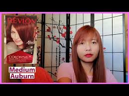 No the black will probably over power the auburn you should mix colors with the same undertones ex: Revlon Colorsilk Hair Dye Medium Auburn 31 Youtube