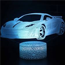Maybe you would like to learn more about one of these? 7 Color Changeable Super Sports Car Shape Night Light 3d Led Table Desk Lamp Children S Bedside Decor Sleep Lighting Xmas Buy Car Shape Night Light Car Shape 3d Table Lamp 3d Led Table