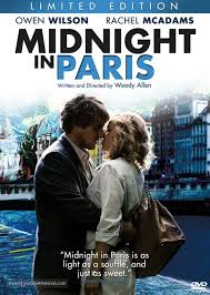 Midnight in Paris (2011) Canadian dvd movie cover