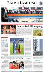 Bagimana poster tersebut menarik perhatian masyarakat sekitar. Radar Lampung Minggu 20 Mei 2012 By Ayep Kancee Issuu