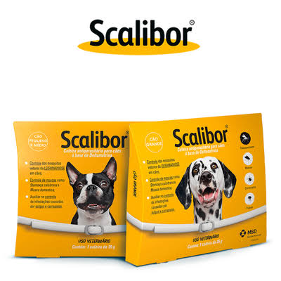 SCALIBOR 48CM - CAO PEQUENO E MEDIO