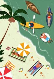 Gambar pantai dan laut yang anda buat tentunta seperti gambar kartun, bukan gambar asli seperti dengan warna langit jingga, oranye dan keunguan, pemandangan ini juga menggambarkan pulau. Gambar Kartun Liburan Ke Pantai Pantai Liburan Menggambar Kartun Berwarna Orang Orang Yang Rekreasi 50 Tempat Wisata Di Mala Gambar Kartun Kartun Pemandangan