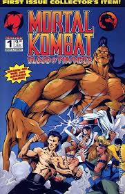 Mortal kombat mortal kombat comics mortal kombat malibu u.s. Mortal Kombat Blood And Thunder 1994 Comic Books