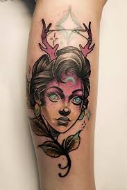 Tattoo Uploaded By Sean Newman | Fawn Girl, Won First Place Small Colour At  Ink & Iron Tattoo Convention | 1112931 | Tattoodo