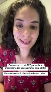 Organizando Metas para 2025 com ChatGPT