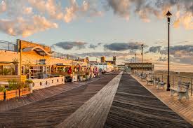 Built as a resort in the late 1800s, it has frilly, peaked victorian architecture. The Jewel Of The Jersey Shore Gets A New Shine Departures