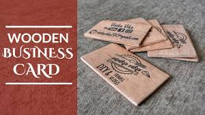 Traditionally, people used wooden business cards for businesses and professions related to wood such as carpenters, cabinet makers, architects, builders, and interior designers. Wooden Business Card English Subtitles Youtube