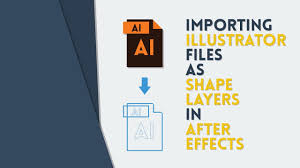 Intro yang akan kita buat ini sebenarnya sangatlah sederhana dan sangatlah mudah bagi para mastah after effects. Importing Illustrator Files As Shape Layers In Ae After Effects Tutorial Youtube