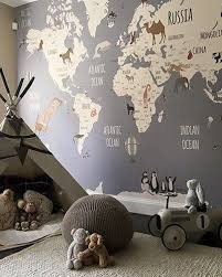 World Map Explorers I Little Hands Kids Playroom Decor Kids Room Design Kid Room Decor