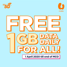 Download this app from microsoft store for windows 10 mobile, windows phone 8.1, windows phone 8. Mco U Mobile Offers Free 1gb High Speed Data Daily Here S How To Get It