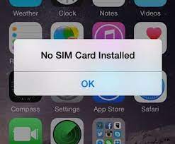 In case you have an unlocked android phone, try replacing the sim card on your phone with a sim card from another phone and see if it works. How To Fix No Sim Card Installed Error For Iphone Support Com Techsolutions