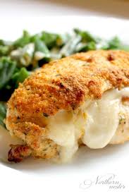 Chicken stuffed with ham and cheese, coated with crunchy golden breadcrumbs. Chicken Cordon Bleu With Dijon Cream Sauce Thm S Northern Nester