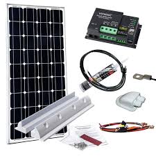 100w Solaranlage Fur Wohnmobile Und Camper Wattstunde Set 309 00 Solaranlage Solar Anlage