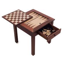 Hey Play 3 In 1 Chess And Backgammon Table Set W350033 The Home Depot Backgammon Table Multi Game Table Game Table And Chairs