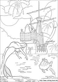 Then just use your back button to get back to this page to print more the little mermaid coloring pages. The Little Mermaid Coloring Picture