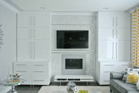 ikea kitchen cabinets used in a living