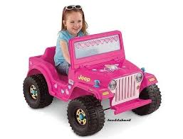 Barbie Power Wheels Jeep Kid Electric Car Battery Powered Ride On Toy Girl Drive Fisherprice Barbie Power Wheels Power Wheels Power Wheels Jeep