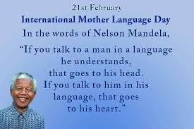 Quote If You Talk To A Man In A Language He Understands That Goes To His Head If You Talk To Him In His Language That Goes To His Heart Nelsonmandela