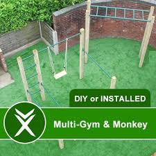 Outdoor Gym And Monkey Bar Outdoor Gym Backyard Gym Backyard Obstacle Course