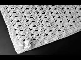 Learn A New Crochet Stitch Offset Shells Crochet Stitch And Blanket Pattern Video Tu Crochet Stitches Baby Blanket Crochet Pattern Crochet Stitches Tutorial