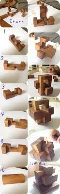 Qualcuno ha la soluzione di questo rompicapo? Rompicapo In Legno Croce Impossibile Wooden Puzzle Box Wood Puzzles Wooden Puzzles