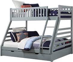 Why choose a bunk bed? Sweet Dreams States Grey Triple Bunk Bed Home Office Stores
