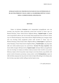Pengkaji telah memilih lokasi tersebut untuk menjalankan kajian kerana terdapat ramai pengguna yang menaiki bas awam pada setiap hari. Doc Kerja Kursus Pengajian Am Sc Dan Teknologi Pertanian Sem 2 Anis Iszaty Academia Edu