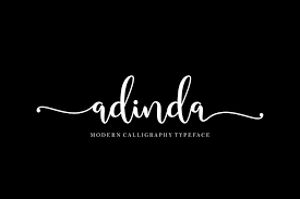 Download Adinda Font By Wdfont Creative Creative Fabrica PSD Mockup Templates